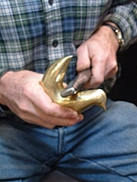 Planishing with Special Tool