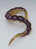 Handcrafted Brass Pod Sculpture by Metalsmith Steve Shelby
