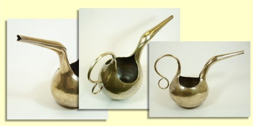 Brass Sculptural Watering Can by Steve Shelby