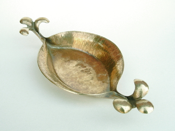 Handcrafted Brass Candy Dish, by Metalsmith Steve Shelby