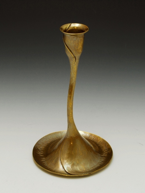 Brass Candle Holder by Steve Shelby