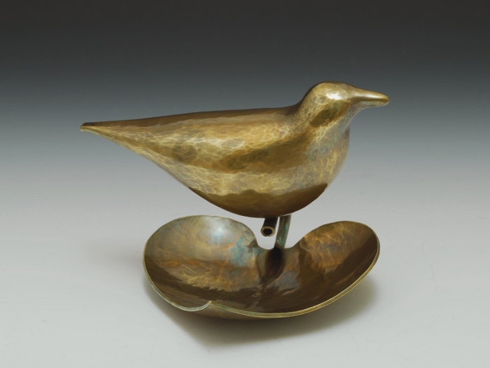 "Sparrow" sculpture by Steve Shelby